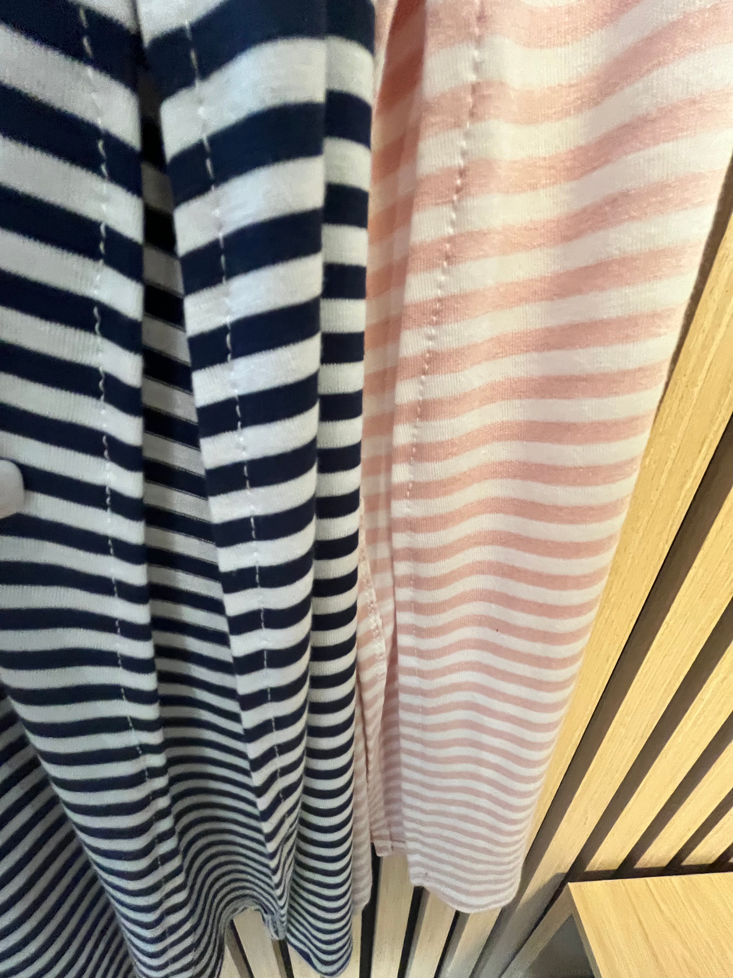Kleid lang mit Streifen