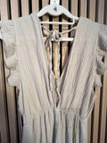 Kleid Musselin uni Baumwolle