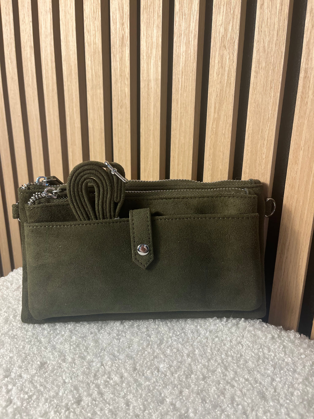 2 in 1 Portemonnaie „Johanna“ Geldbörse Geldbeutel Tasche Handtasche