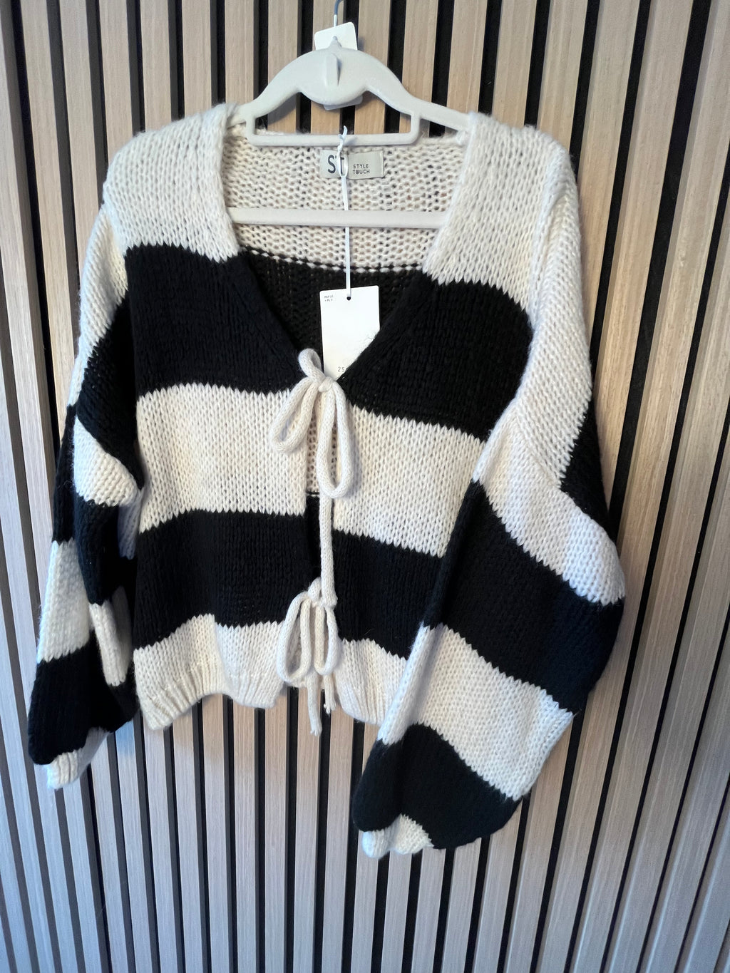 Schleifen-Cardigan „Fee“ Strickjacke weich