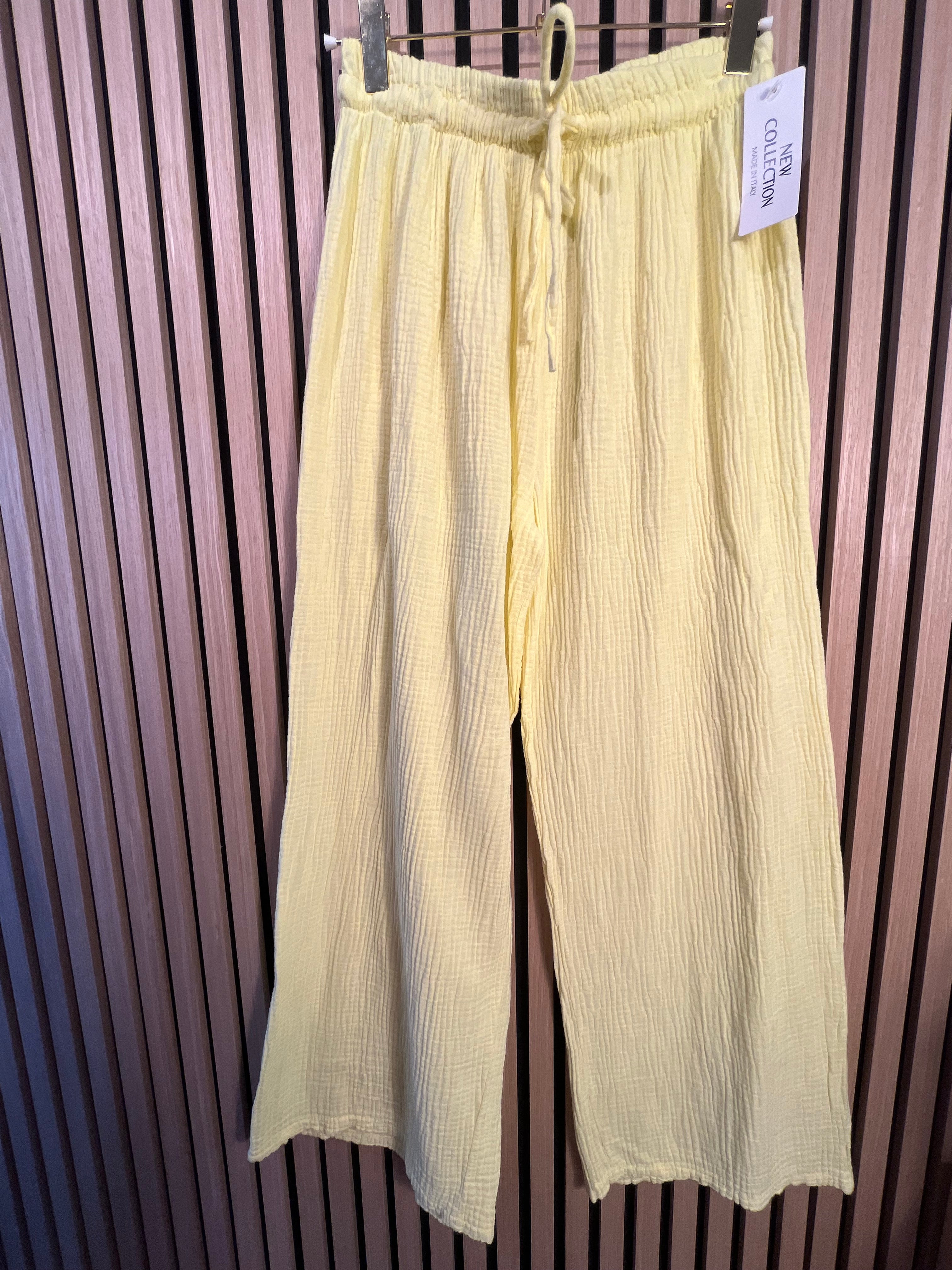 Musselin Hose Baumwolle