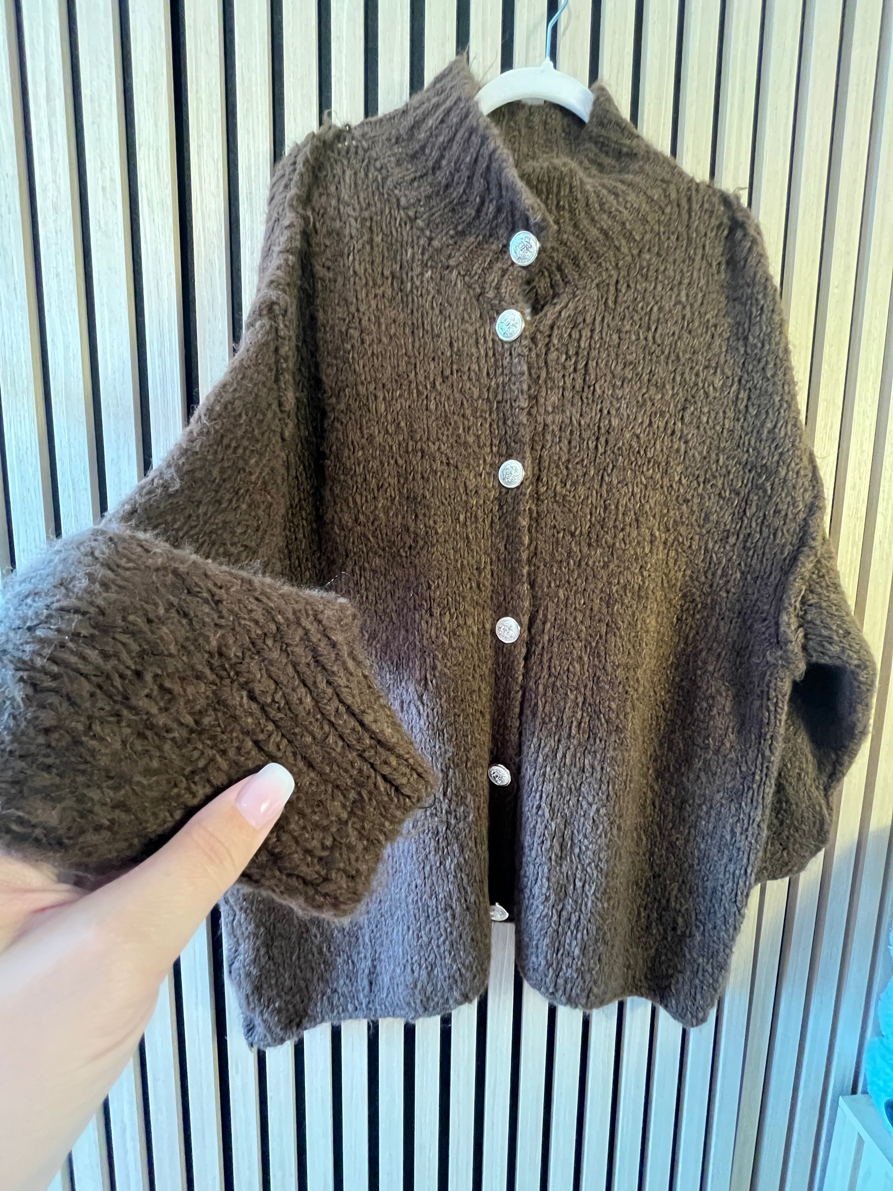 Cardigan Strickjacke oversize kuschelig