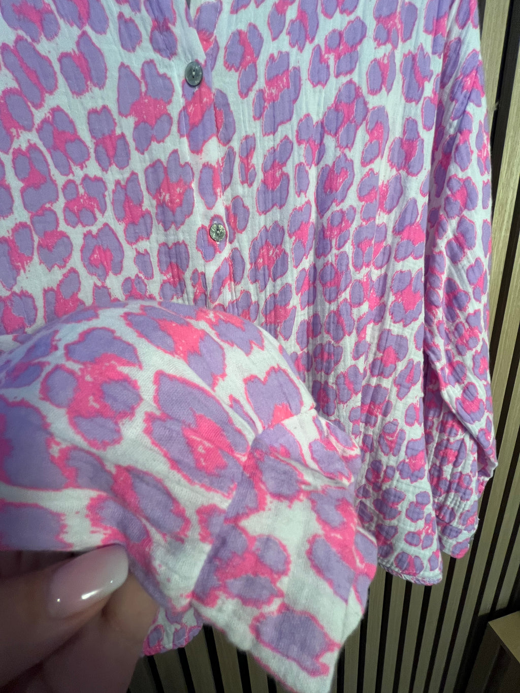 Musselin Bluse Leo 